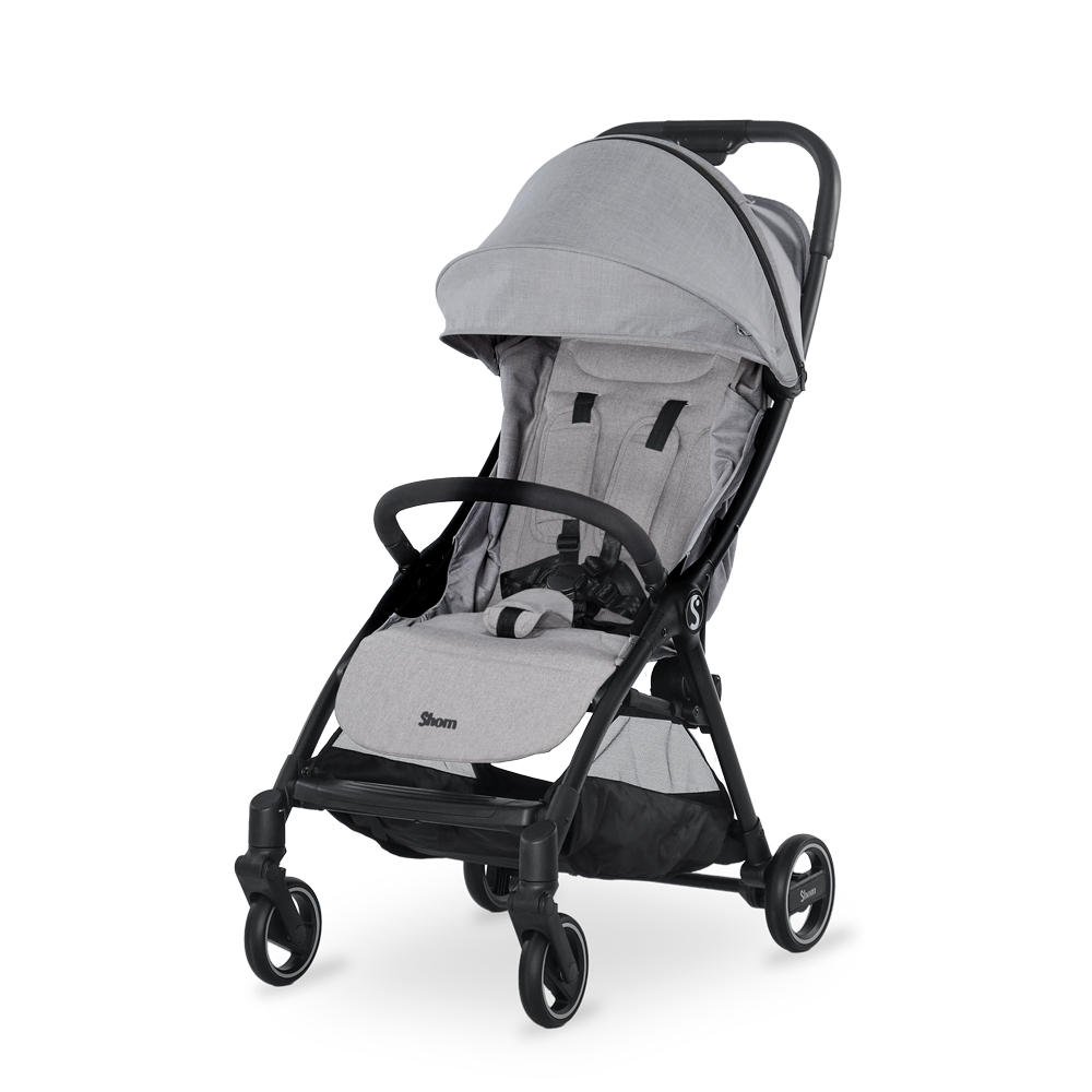 Coche De Bebe Paseo Kinderkraft Prime Lite 3 En 1 Grey Silla